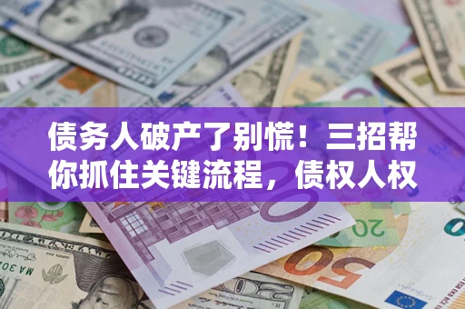 武汉债务人破产了别慌！三招帮你抓住关键流程，债权人权益不再缩水