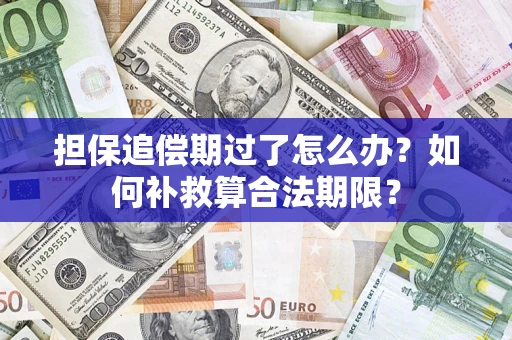 武汉担保追偿期过了怎么办？如何补救算合法期限？