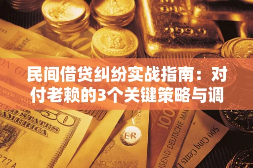 武汉民间借贷纠纷实战指南：对付老赖的3个关键策略与调解盲区解析