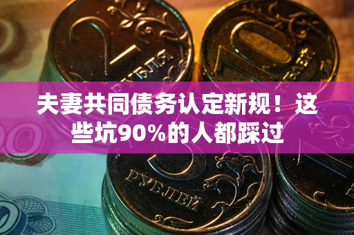 武汉夫妻共同债务认定新规！这些坑90%的人都踩过