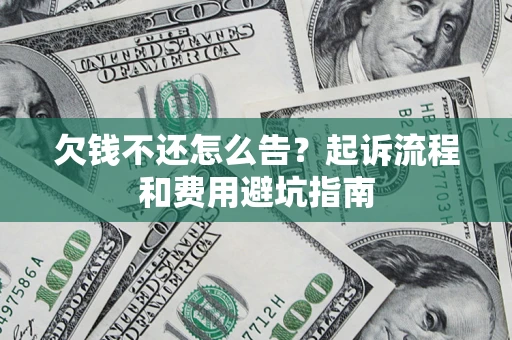 武汉欠钱不还怎么告?起诉流程和费用避坑指南 武汉欠钱不还怎么告?起诉流程和费用避坑指南